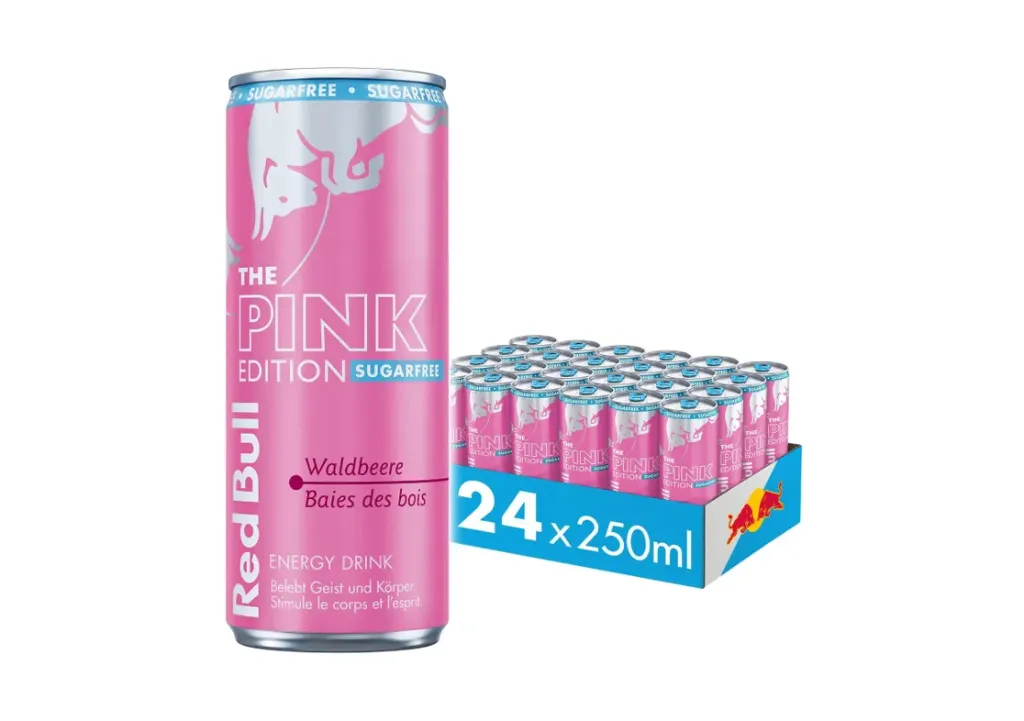 Red Bull 24x25cl Peach Edition