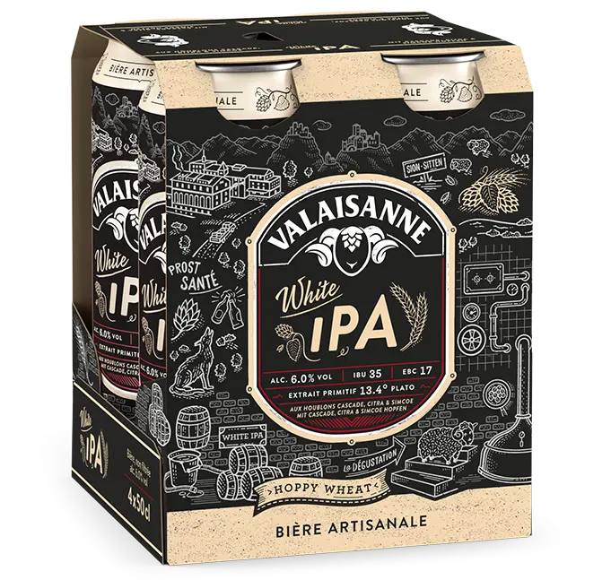 Valaisanne White IPA 4x50cl