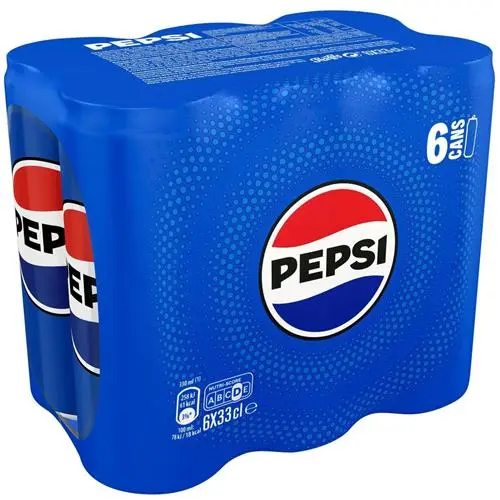 Pepsi 33cl x6 Pack