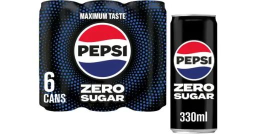 Pepsi Zero 33CL x6 Pack