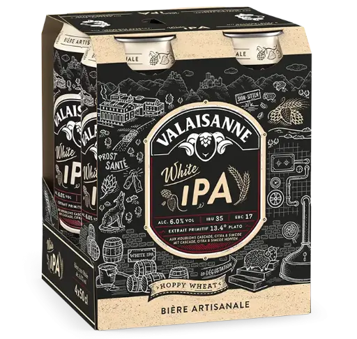 Valaisanne White IPA 4x50cl